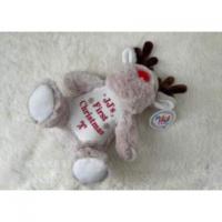 Reindeer, Bib & Long Sleeve T-shirt Set