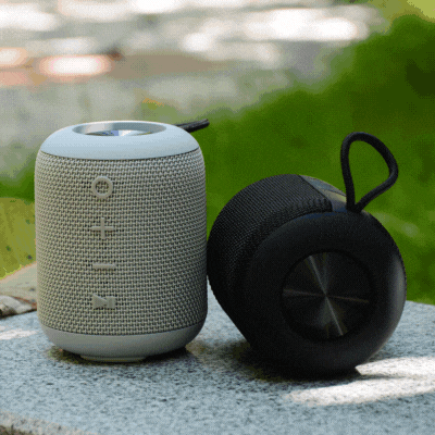 D-Base Bluetooth Waterproof Speaker with microphone for zoom calls