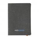 Recycled Leather Refillable Paper Notebook A5