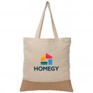 Rio™ 5 oz. Recycled Cotton and Jute Tote Bag