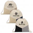 Triad - Multicolour Recycled Cotton Blend Drawstring Bag