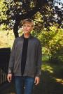 Neutral Fairtrade Organic Unisex High Neck Jacket