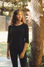 Neutral Fairtrade Organic Ladies Three Quarter Sleeve T-shirt