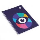 Green & Good A5 Wirebound White Cover Notebook - Recycled
