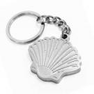 50mm  2 - Tone Sandblasted Keychain