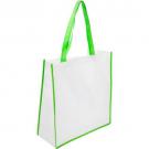 Bag with coloured trim