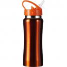Stainless steel single walled drinking bottle (600ml)