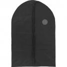 Garment bag with a zipper