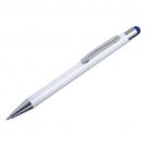 Aluminium and plastic ballpen