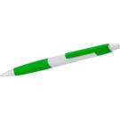 Plastic ballpen with rubber grip