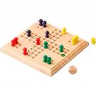 Wooden ludo game