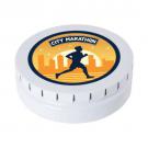 Large round click tin with dextrose mints