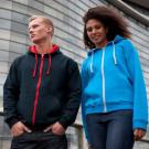 Just Hoods By AWDIS Varsity Zip Hoodie