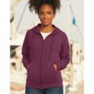 Deluxe- F62118 Ladies Zip Hood