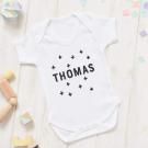 Cross Name Baby Vest