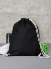 COTTON DRAWSTRING BACKPACK