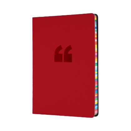 Collins Edge Rainbow A5 Ruled Notebook