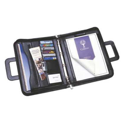 COLLINS A4 CONFERENCE FOLDER WITH HANDLES