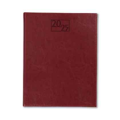 SaharaHide Premium Quarto Desk Diary – Cream Paper – Week to View