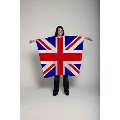 Union Jack x 2 Waterproof Adult Rain Ponchos