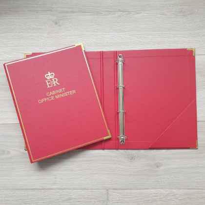 Buckram, Hard Wearing Ring Binder