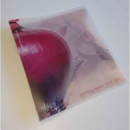 Clear Frosted PP, Litho Printed Including Tab Dividers