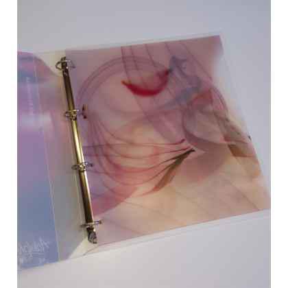 Clear Frosted PP, Litho Printed Including Tab Dividers