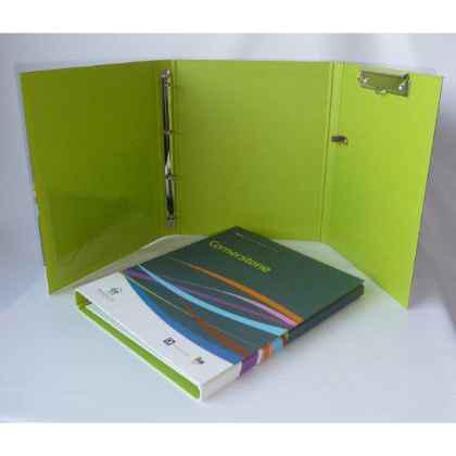 Tri-Fold Paper Over Board