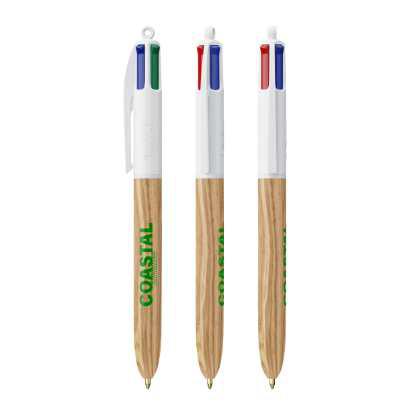BIC® 4 Colours Wood Style Screen Printing