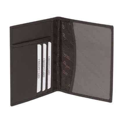 NAPPA LEATHER PASSPORT HOLDER