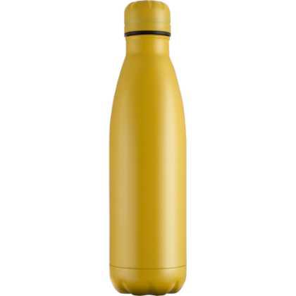 Mood Powder Coated Vacuum Bottle - 500ml Yellow