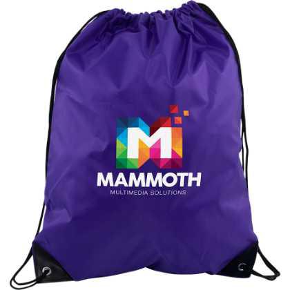 Verve Drawstring Bag Purple