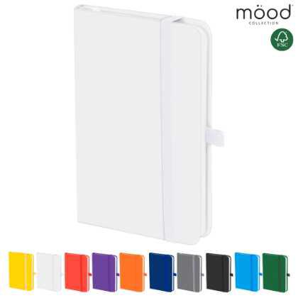 Mood A6 Certified Sustainably Sourced  Pocket Notebook White