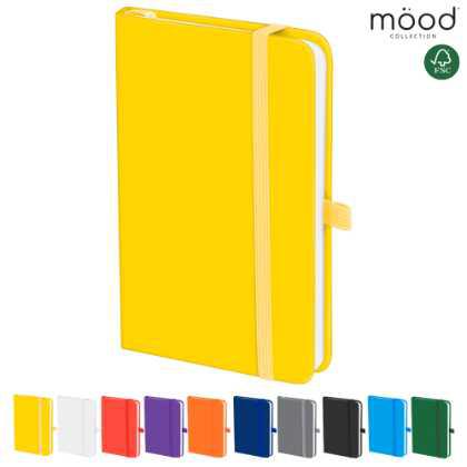 Mood A6 Certified Sustainably Sourced  Pocket Notebook Yellow
