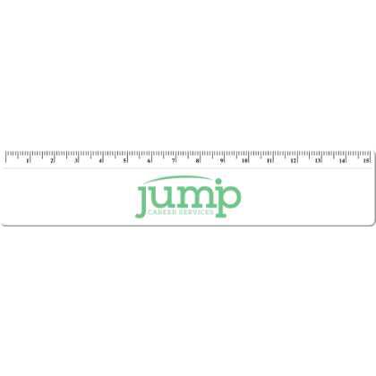 15cm Ruler White