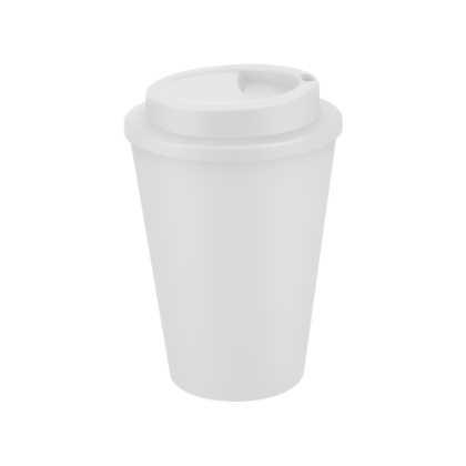 Metro Double Walled Coffee Cup - 350ml White