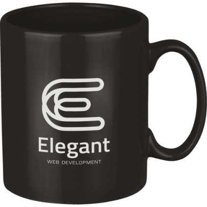 Vienna Ceramic Mug - 330ml Black