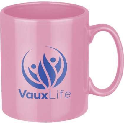 Vienna Ceramic Mug - 330ml Pink