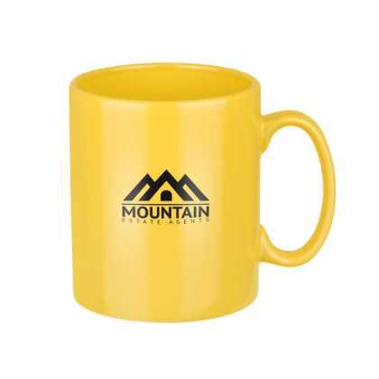Vienna Ceramic Mug - 330ml Yellow