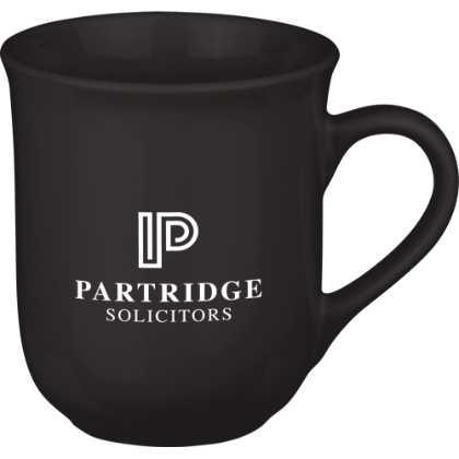 Wellington Ceramic Mug - 270ml Black