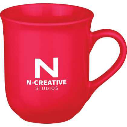 Wellington Ceramic Mug - 270ml Red