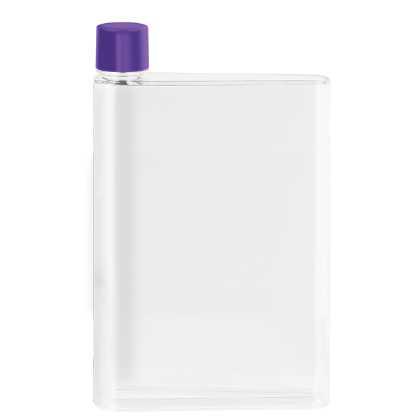 genie Note Bottle - 420ml Transparent/Purple