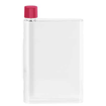 genie Note Bottle - 420ml Transparent/Magenta
