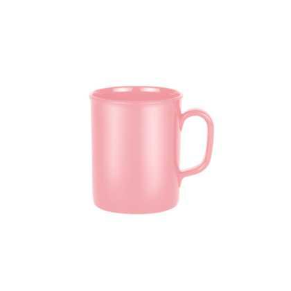 U.K. Manufactured Spectra Plastic Mug - 275ml Pink