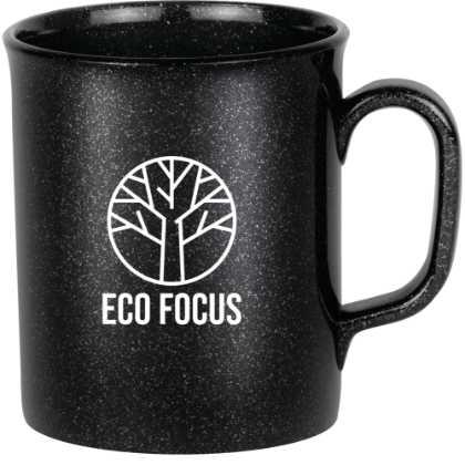 U.K. Manufactured Recycled Spectra Mug - 275ml Black