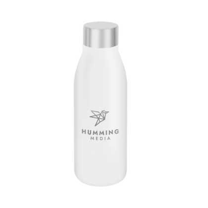 Stella Double Walled Vacuum Bottle - 600ml White/Silver
