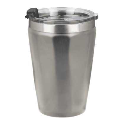 Chili Calypso Double Walled Coffee Tumbler - 330ml Gun Metal