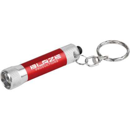 Lumino Torch Keyring Red