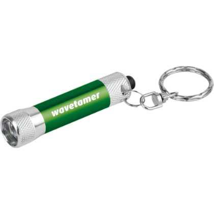 Lumino Torch Keyring Green