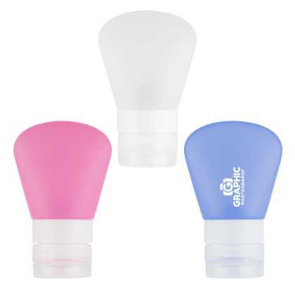 Silicone Hand Sanitiser Gel Bottle - 37ml
